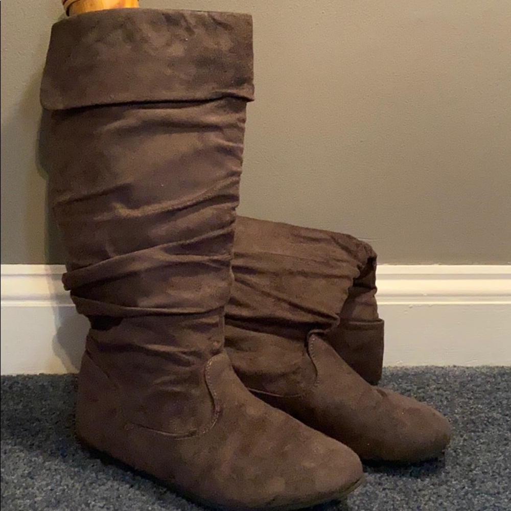 Knee high boots